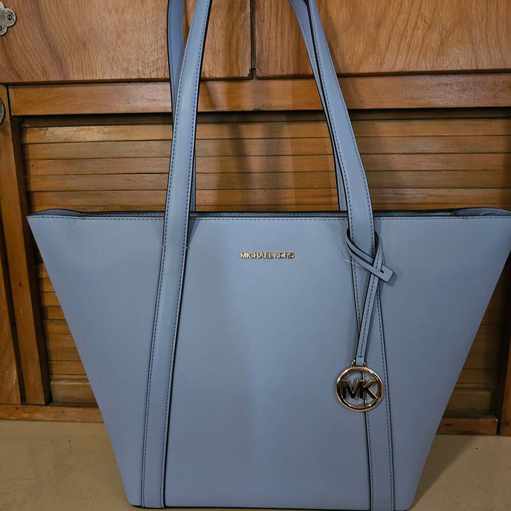 Michael Kors Pratt Large Tote Bag in Blue